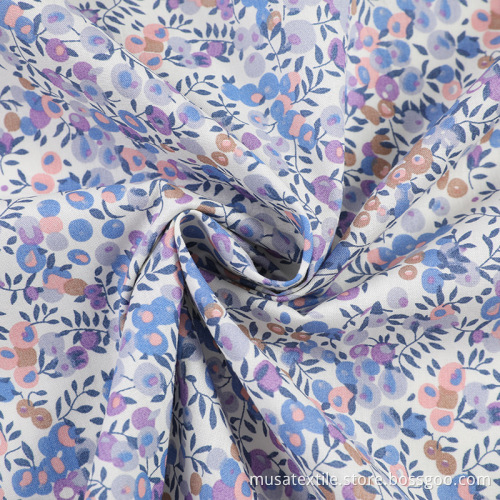 140-180 GSM 100% Baumwollgewebe florale Liberty Stoff